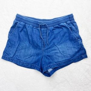 Denim Pull-On Shorts | GAP | Size XL
